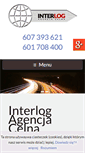 Mobile Screenshot of interlog-agencja.pl